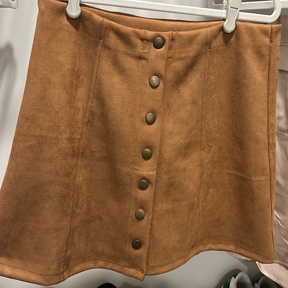 Suade skirt